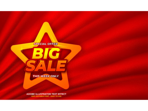 Download Big Sale Editable Text Effect - Sale Collection