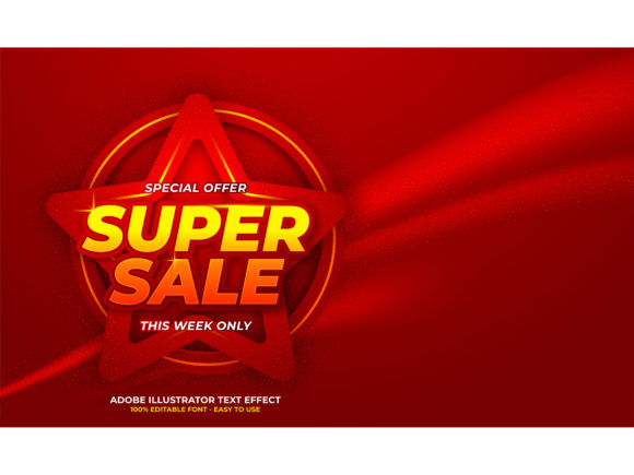 Download Super Sale Editable Text Effect - Sale Collection