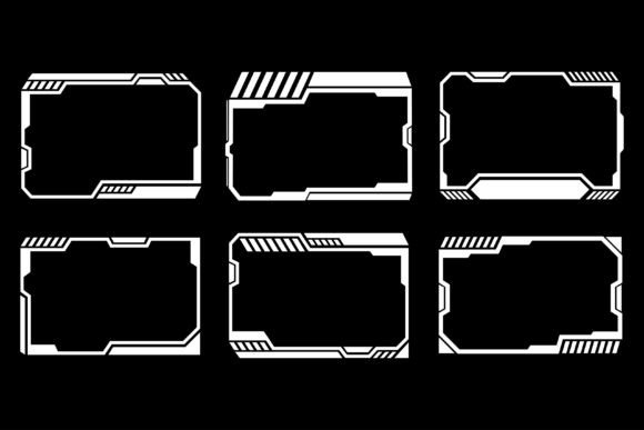 Download Frames Hud Futursitic Cyberpunk - Frame Collection