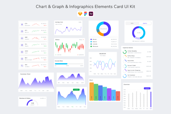 Download Chart &amp; Graph &amp; Infographics Elements - Premium Resources
